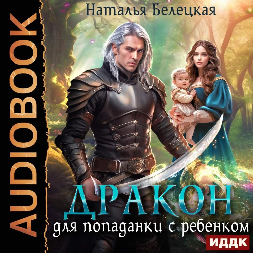 Обложка аудиокниги Дракон для попаданки с ребенком автора Белецкая Наталья