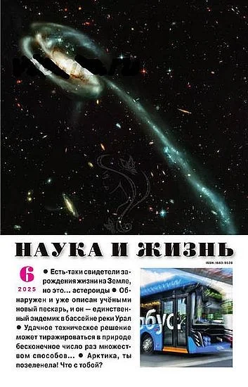 Обложка журнала Наука и жизнь №06 (Июнь) (2025)